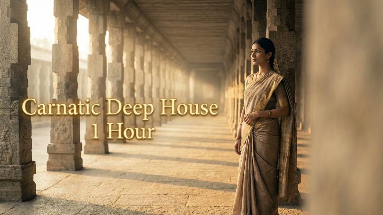 Golden Corridor | Spiritual Carnatic Deep House 1 Hour | Temple Ambient House