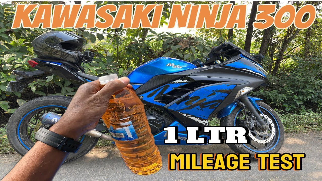 BS4 Ninja 300 High speed mileage test | Kawasaki Ninja 300 Mileage Test | GJ 15 WALA RIDER