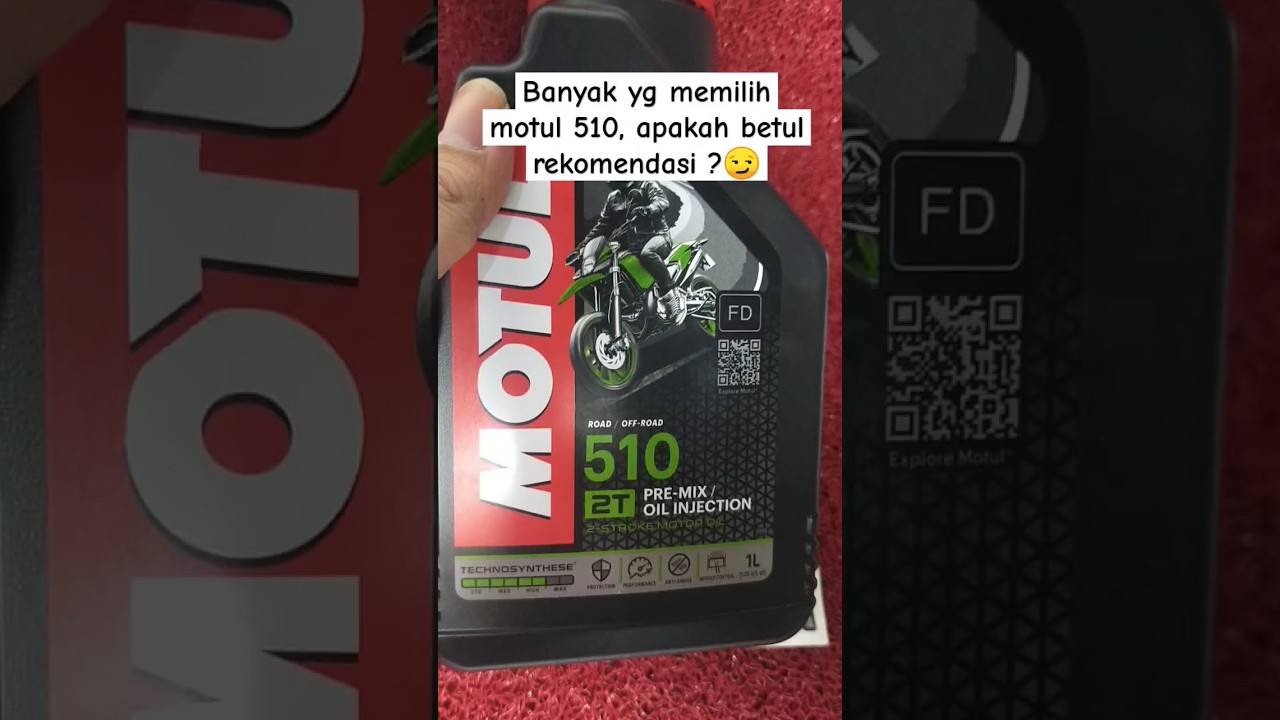 Oli samping 100 rbu an rekomendasi 2tak minimal motul 510 original