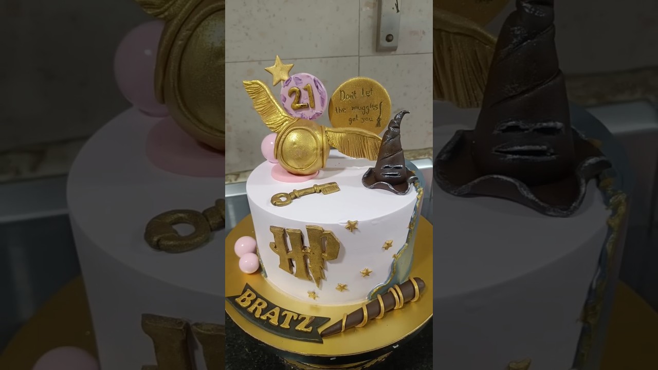 HP herry porter cake #ansaricake #rahimcakes #shortsfeed #birthdaycake #cakedesign #harrypotter