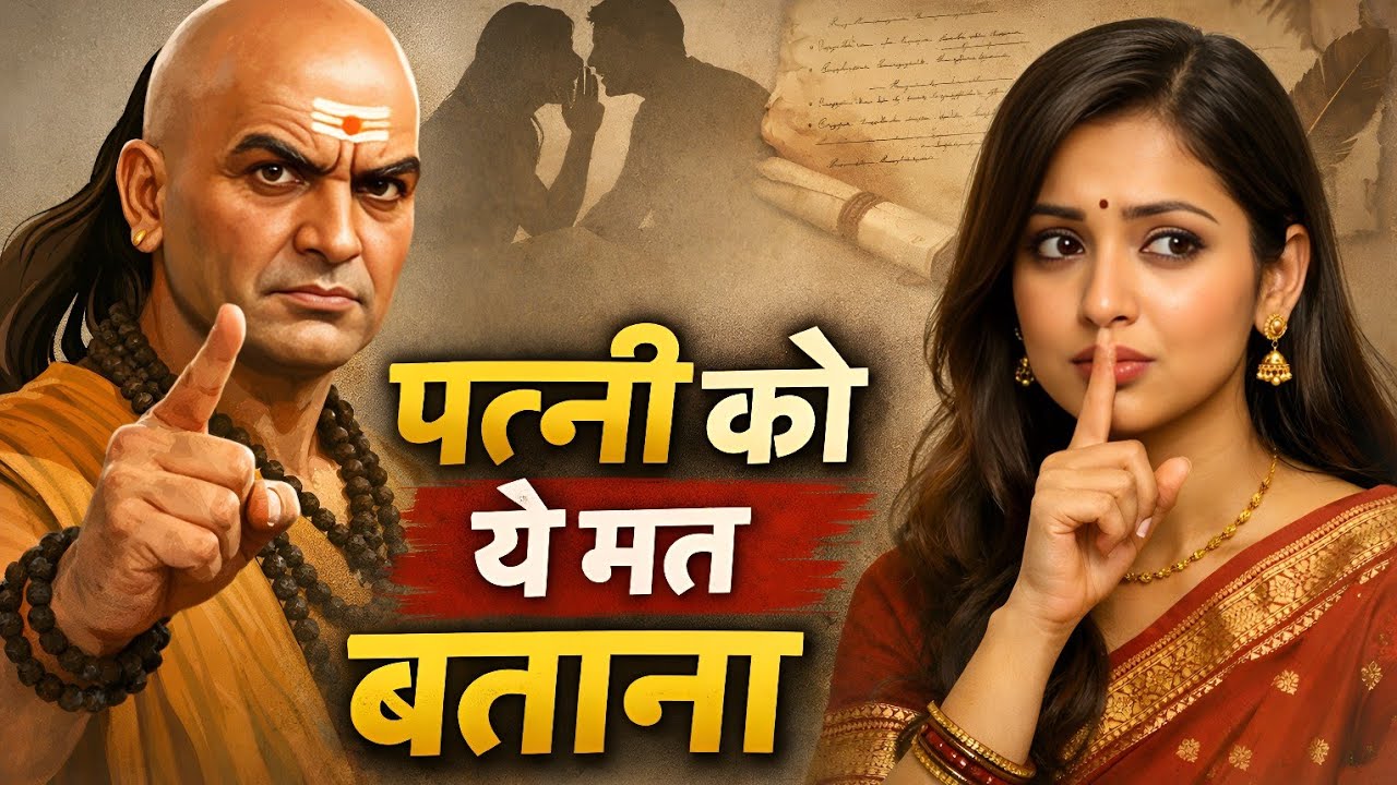 Chanakya Niti: पत्नी से ये 4 बातें छुपाओ वरना पछताओगे