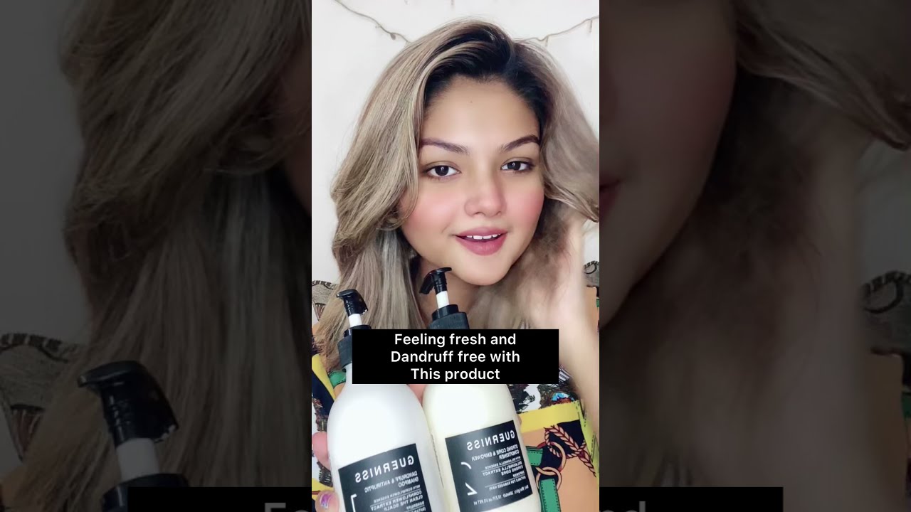 Guerniss Dandruff & Antiruptic Shampoo And Guerniss Strong Core & Empower Conditioner | Review