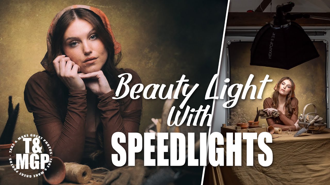 Beauty Light with Speedlights | Take and Make Great Photography with Gavin Hoey