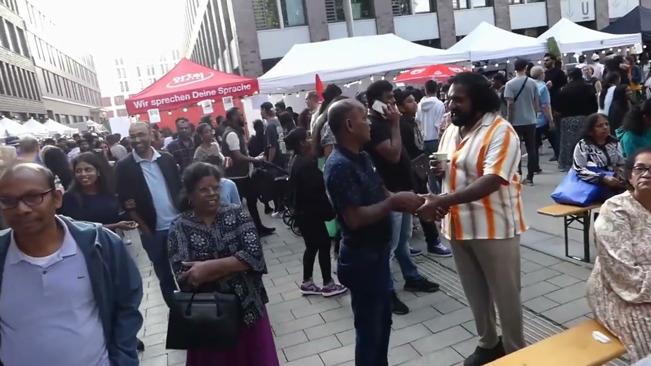 europa tamilar street festival 2023 dortmund  germany .part .1