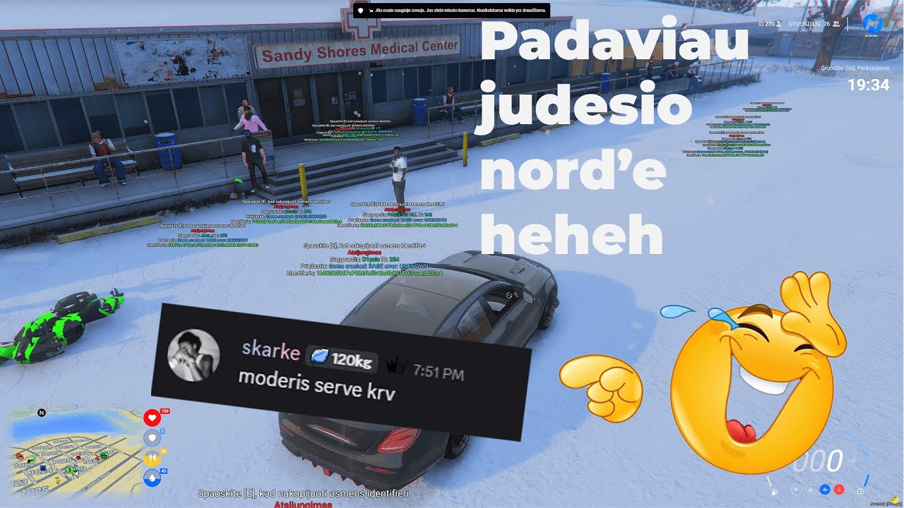 FiveM | Crashinam nord'o claperius , ft. Susano