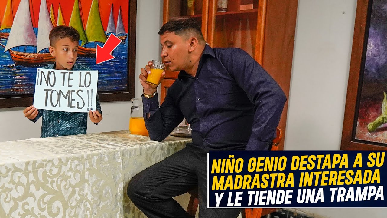 Niño genio destapa a su madrastra interesada y le tiende una trampa | Niño tiende una trampa