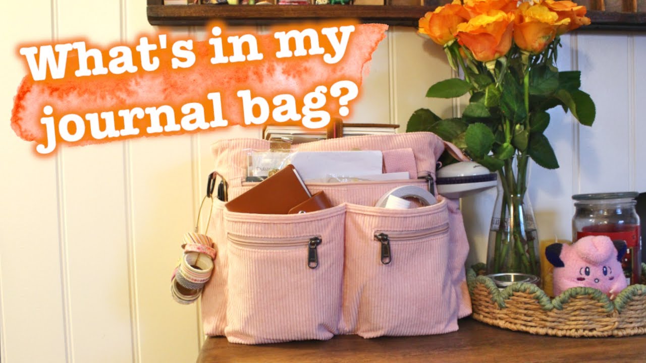 What's in my journal bag? 👜 👀
