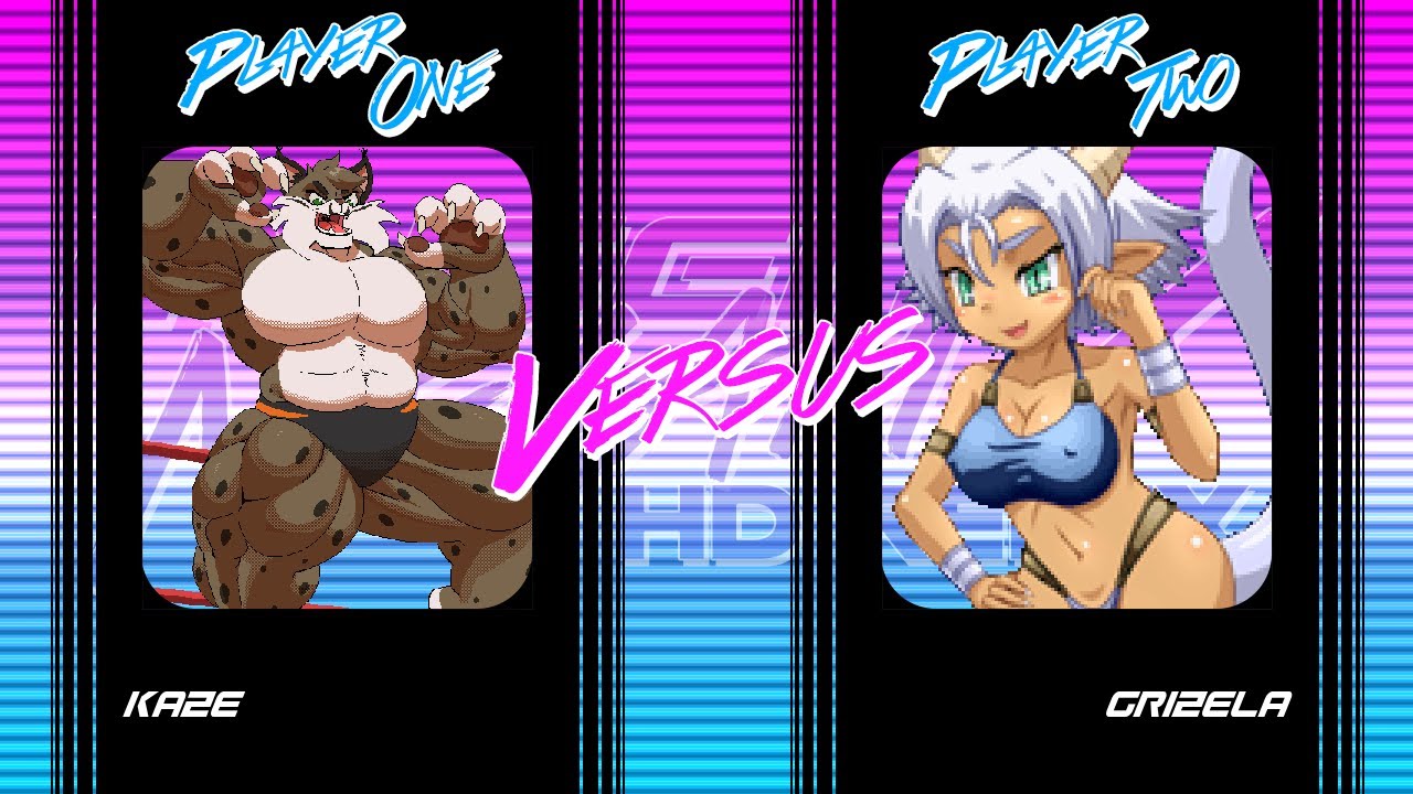 M.U.G.E.N Battles: Kazecat Vs Grizela