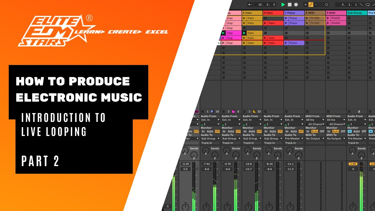 How To Produce Electronic Music - Live Looping - Part 2