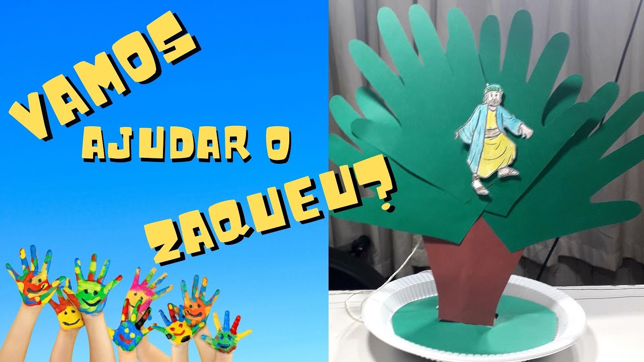 🎨ATIVIDADE MANUAL 3: Vamos ajudar o Zaqueu?🌳