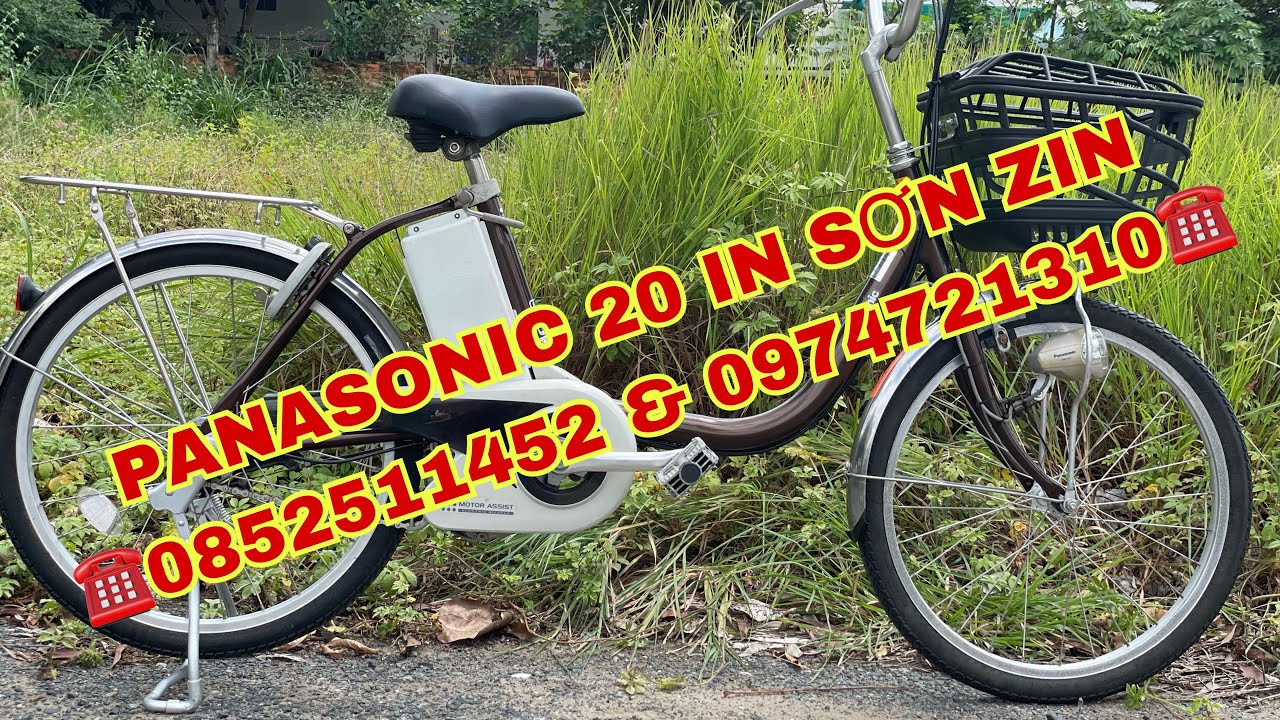 [30] Xe Đạp Điện Nhật B&atilde;i COP LH 0852511452 & 0974721310 | Panasonic 20 In #xedapdiennhatbaicop