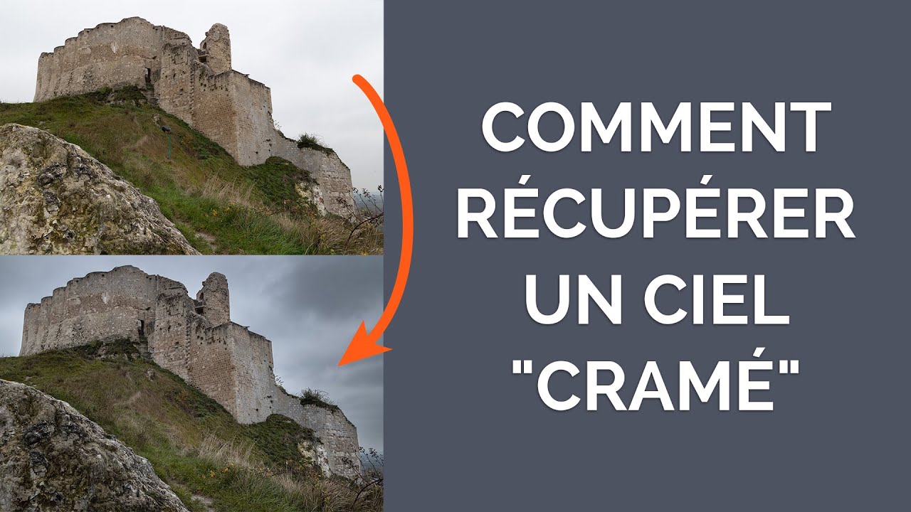 Comment récupérer un ciel "cramé" | Tuto Lightroom Classic