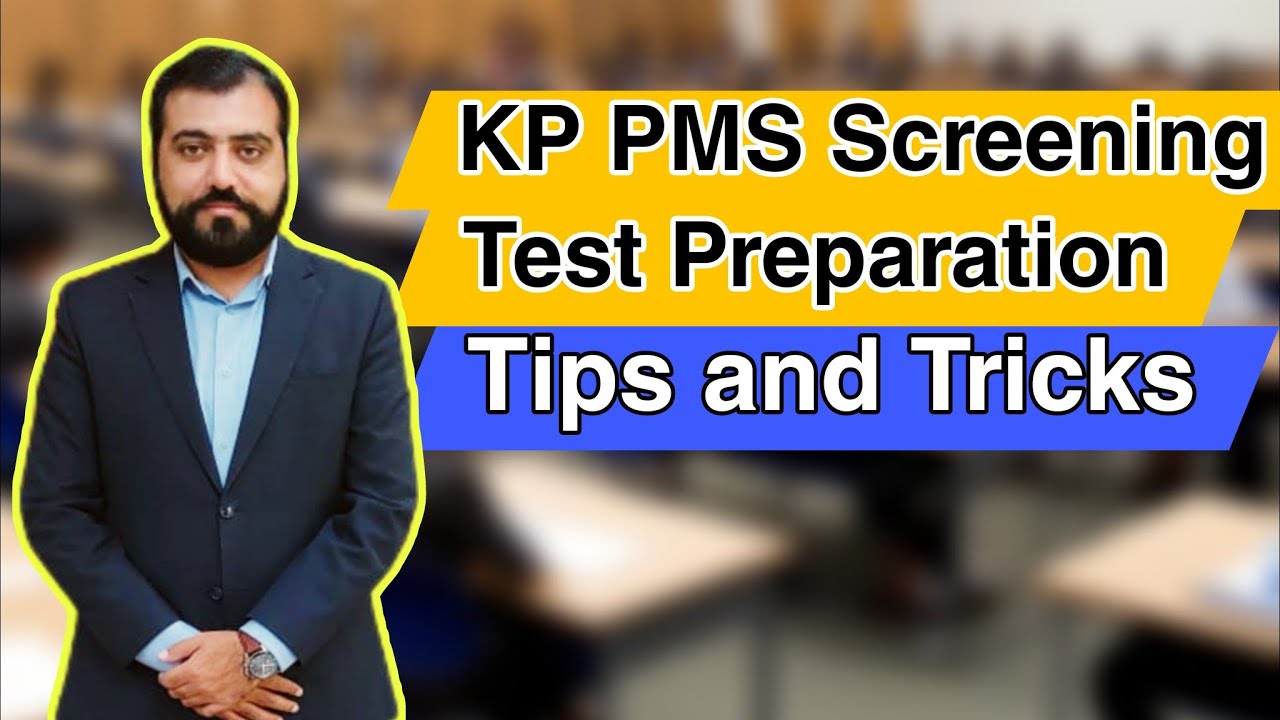 Tips Tricks Strategies Study Material for Passing KP PMS Screening Test 2025