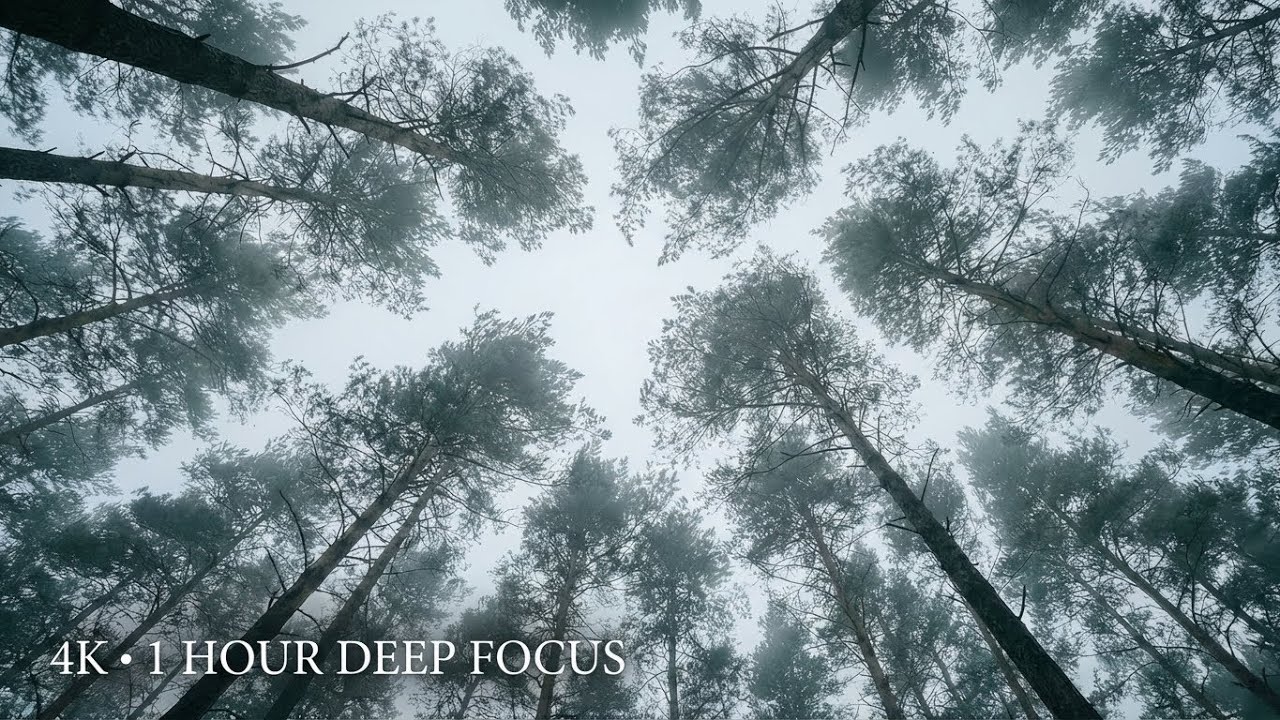 Forest Study Music 🌲 Relaxing Piano for Deep Focus (1 Hour)