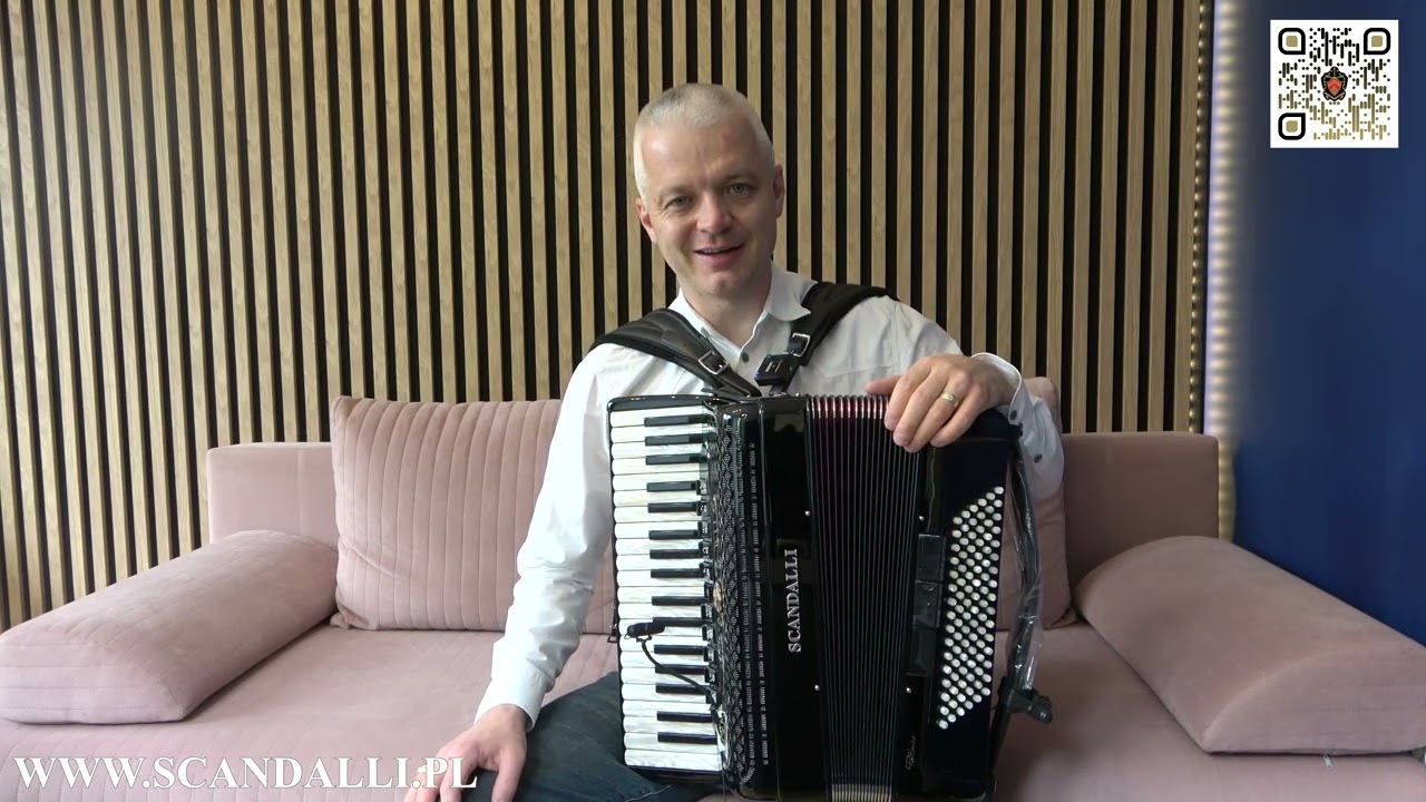 Akordeon Scandalli Polifonico IX (musette włoskie, LMMM) - prezentacja modelu