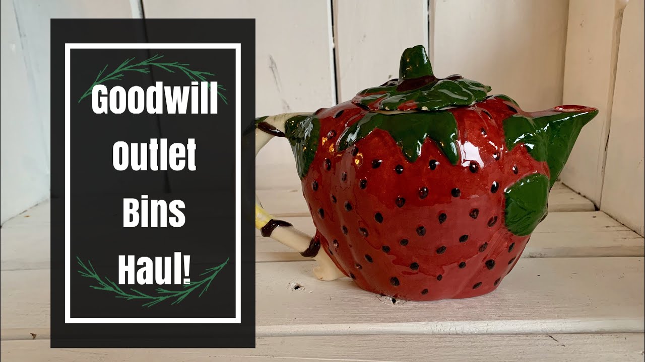 Goodwill Outlet Bins Thrift Haul! It&rsquo;s been good hunting! Large Haul, Items to Keep and Resell!