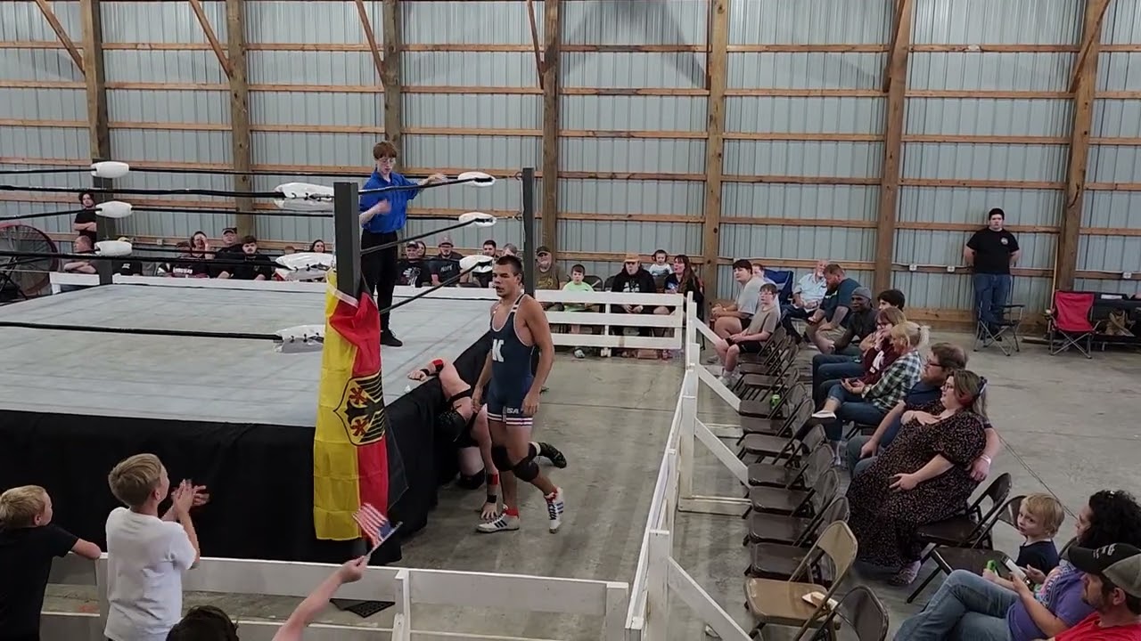 Kaden Brooks vs Soran Drogdonovich    4Ever Pro Wrestling, Scottsburg In