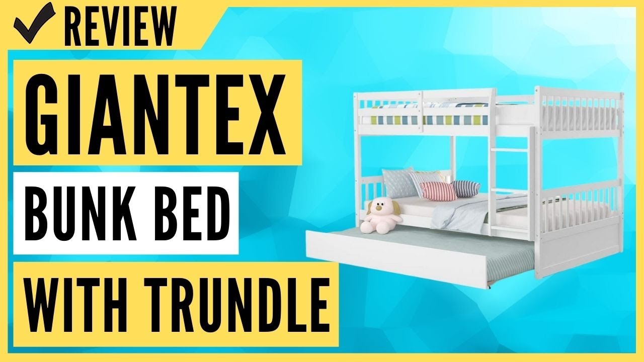 Giantex Bunk Bed with Trundle
