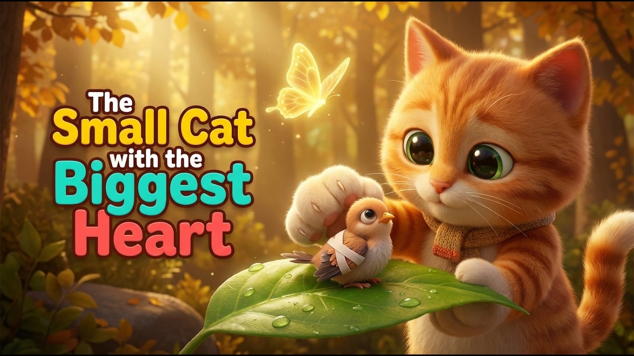 The Small Cat with the Biggest Heart