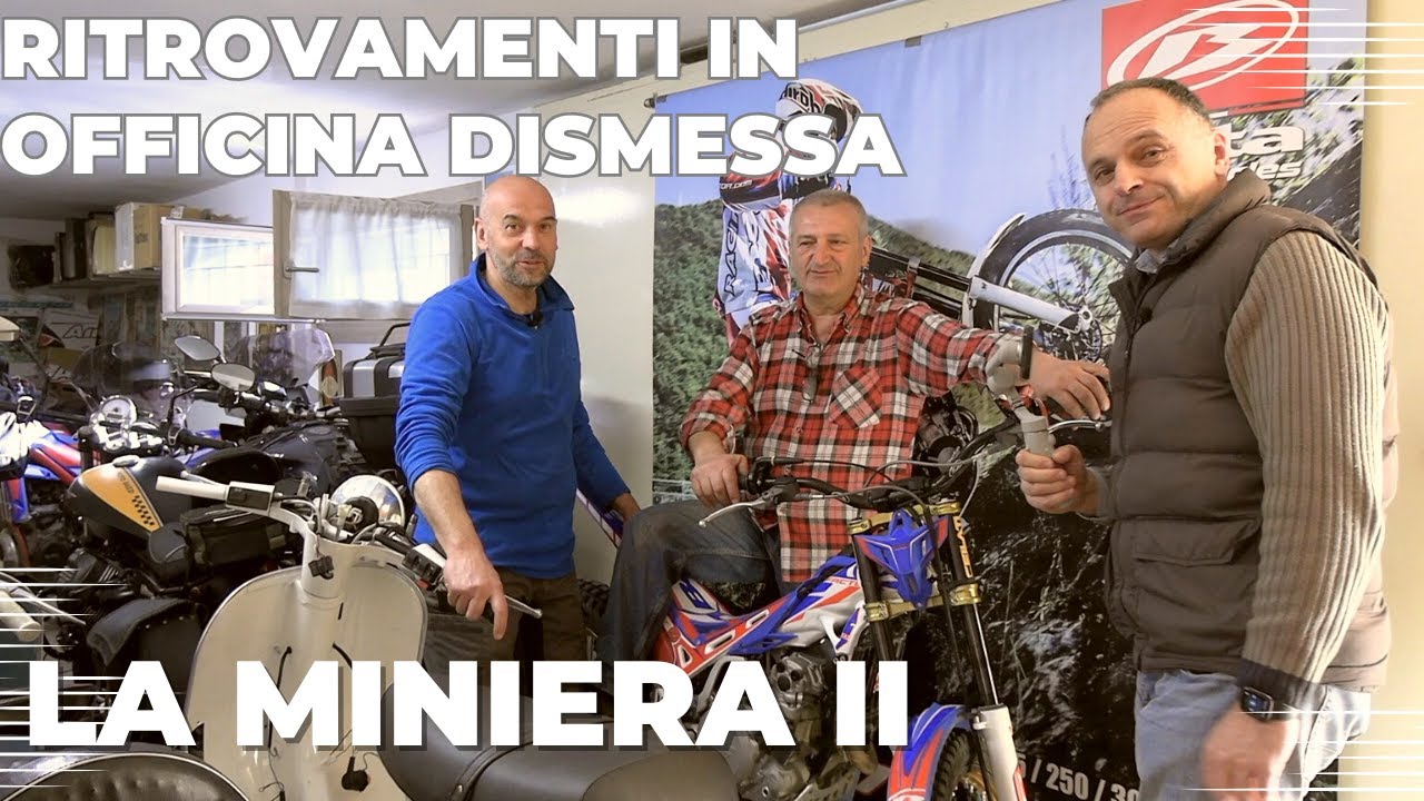 Ritrovamenti in una officina dismessa