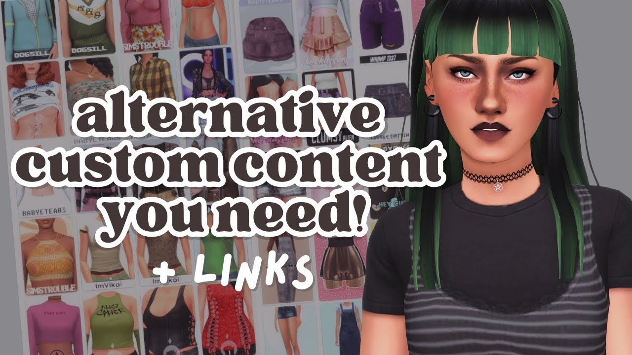 alternative custom content you NEED + links // the sims 4