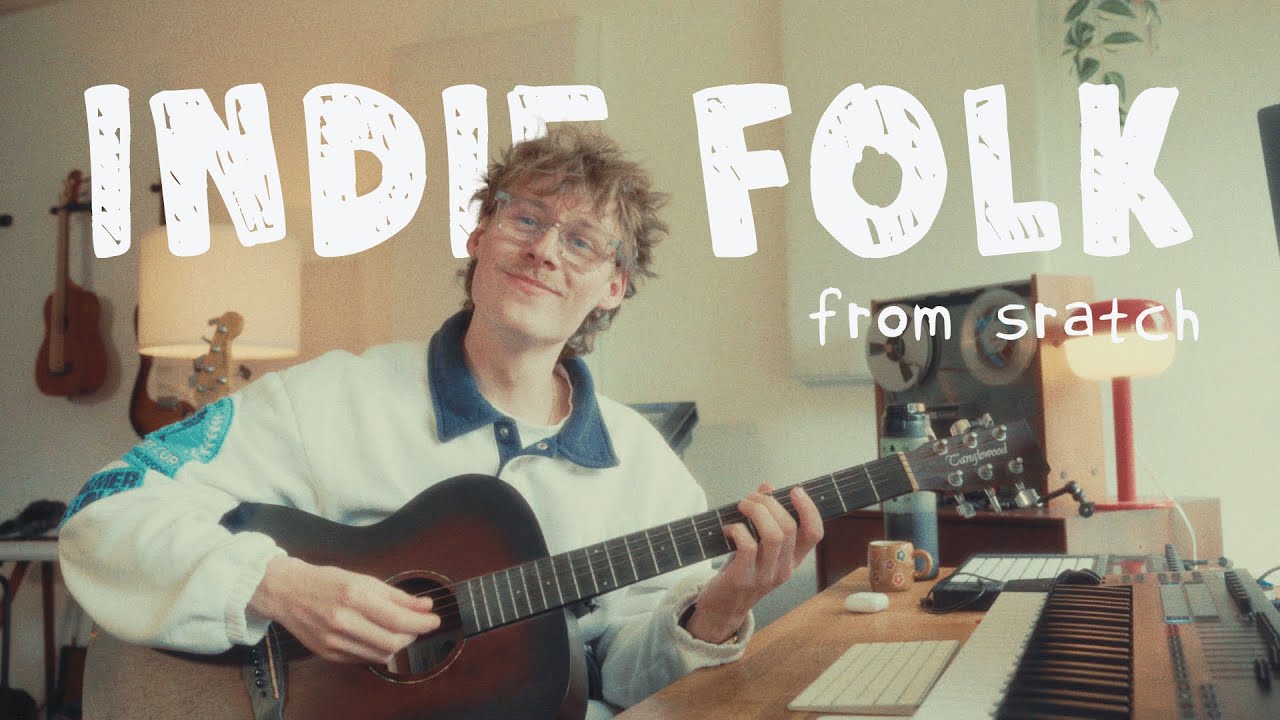 Making an indie folk song from scratch with Ableton stock plugins (Novo Amor, Lizzy McAlpine