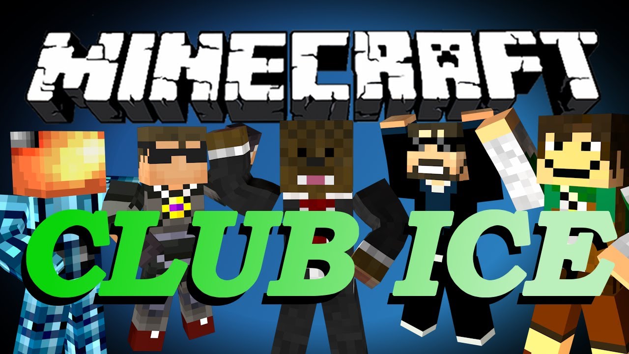 CLUB ICE SPECIAL Minecraft Cops And Robbers w/ SkyDoesMinecraft and Friends! | JeromeASF
