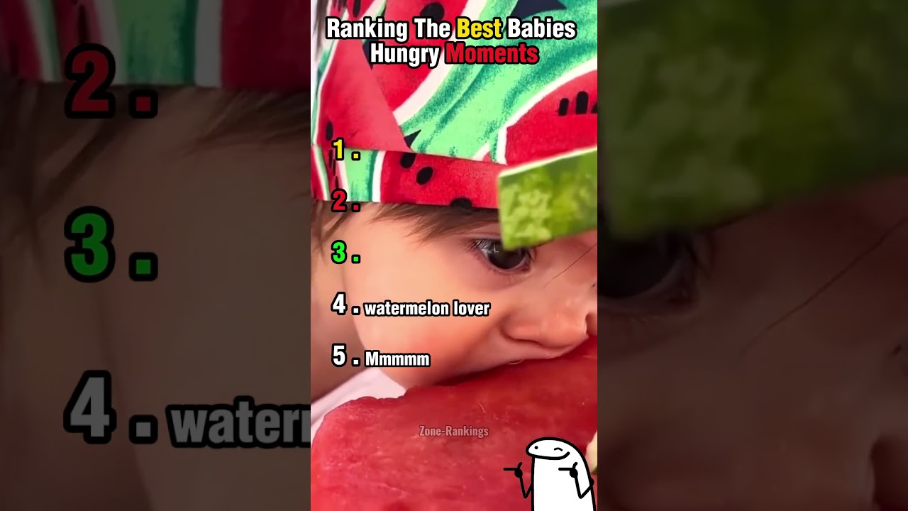 Ranking The Best Babies Hungry Moments