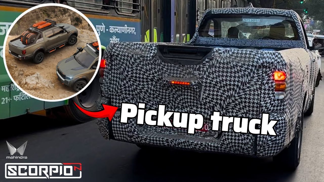 Mahindra Scorpio N pickup truck exterior & interior testing #mahindra #scorpio #pickup #testing #suv