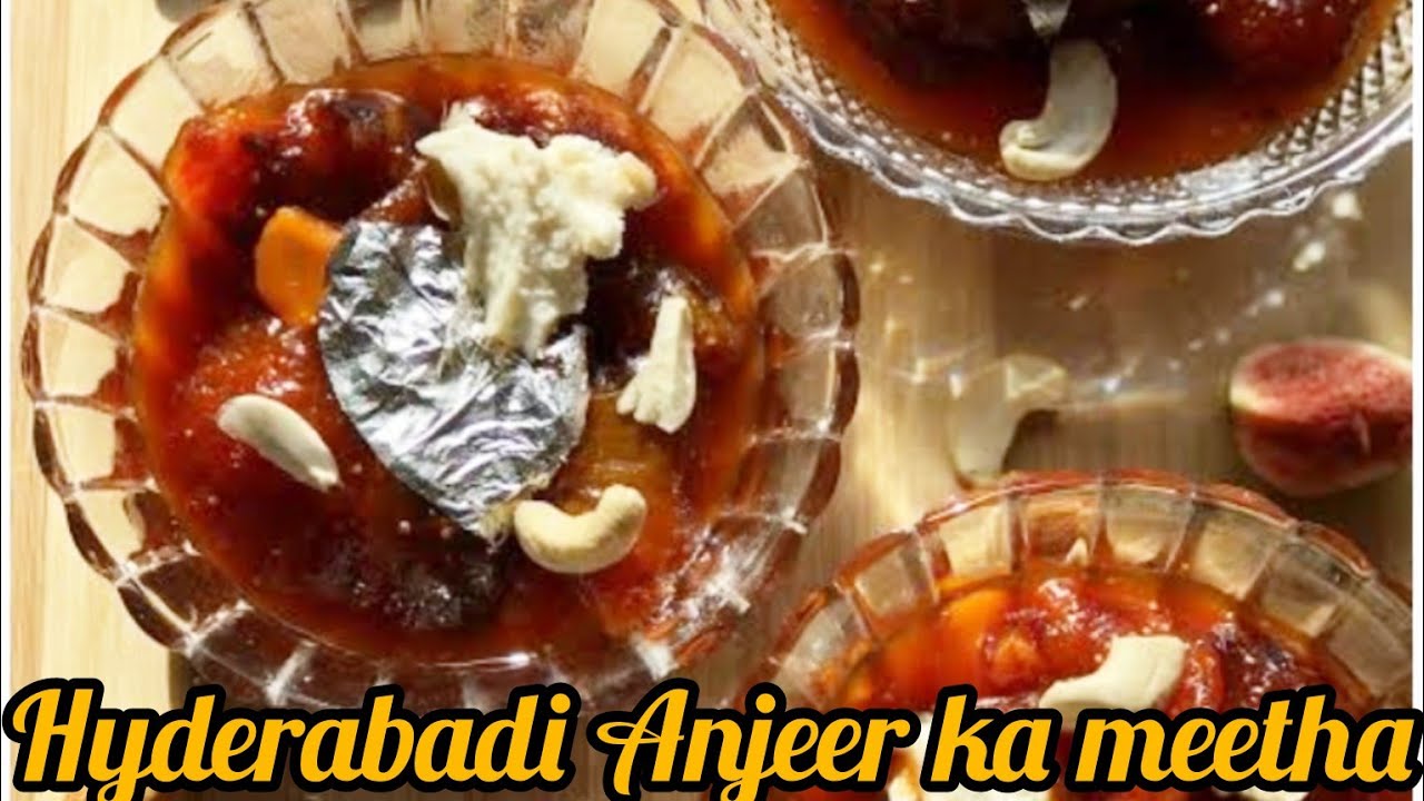 Hyderabadi Anjeer ka meetha#fig dessert#hyderabadi shadiyo wala Anjeer ka meetha#anjeer ka halwa