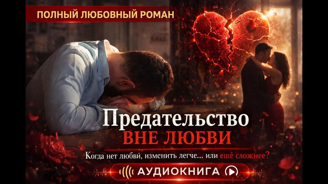 Полная аудиокнига - Предательство вне любви 💔 ЛЮБОВНЫЙ РОМАН !