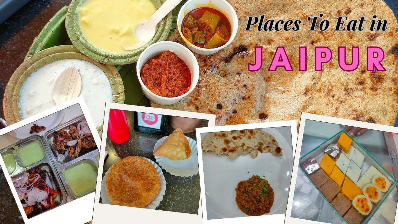 BEST PLACES TO EAT IN JAIPUR | JAIPUR FOOD TOUR | RAWAT KACHORI, MUHAMMADI HOTEL MASALA CHOWK & MORE