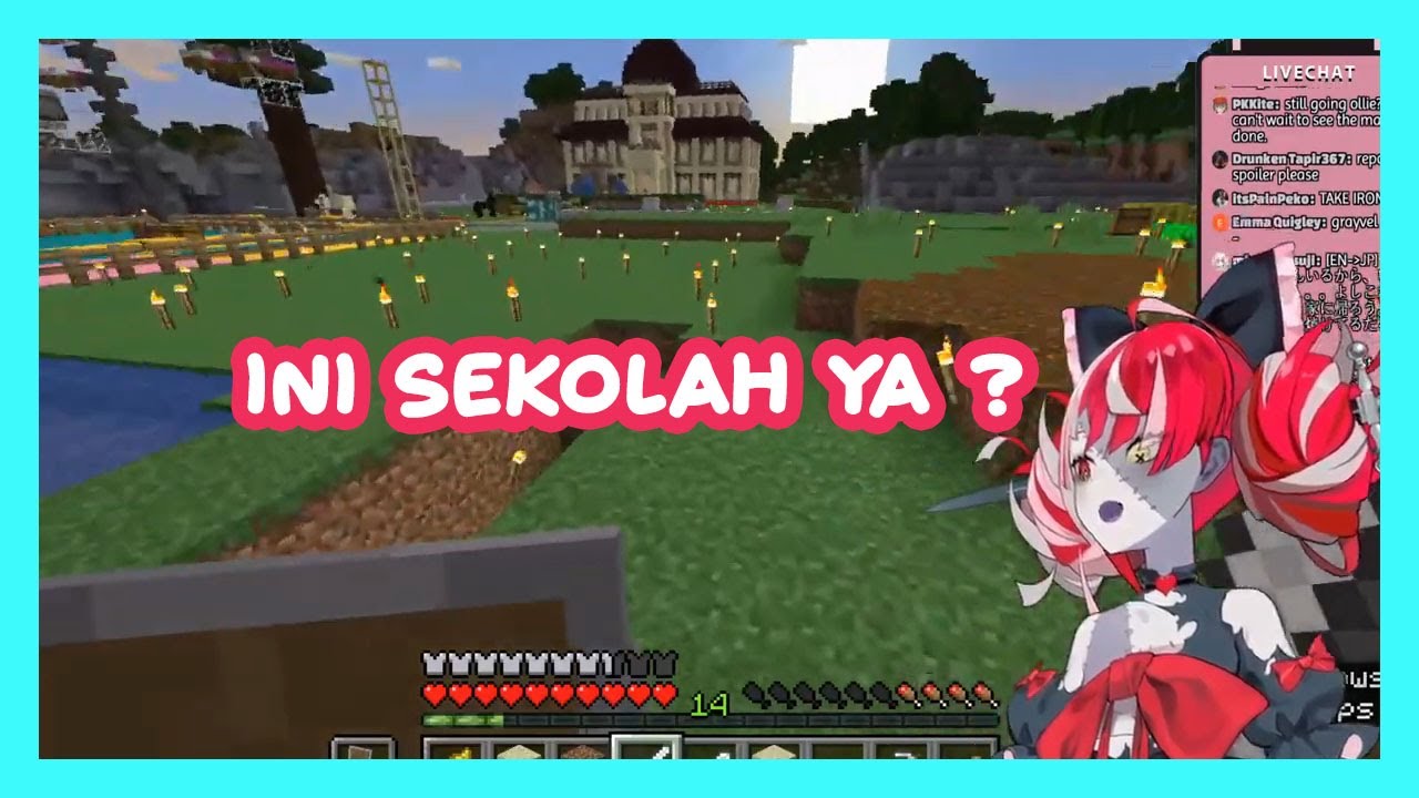 [ Hololive sub indo ] Ollie Pergi Ke sekolah tenshi