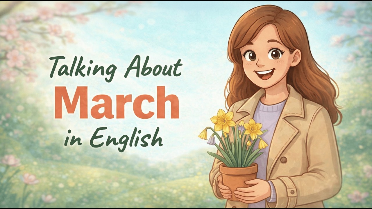 Talking About March in English | How Native Speakers Actually Talk