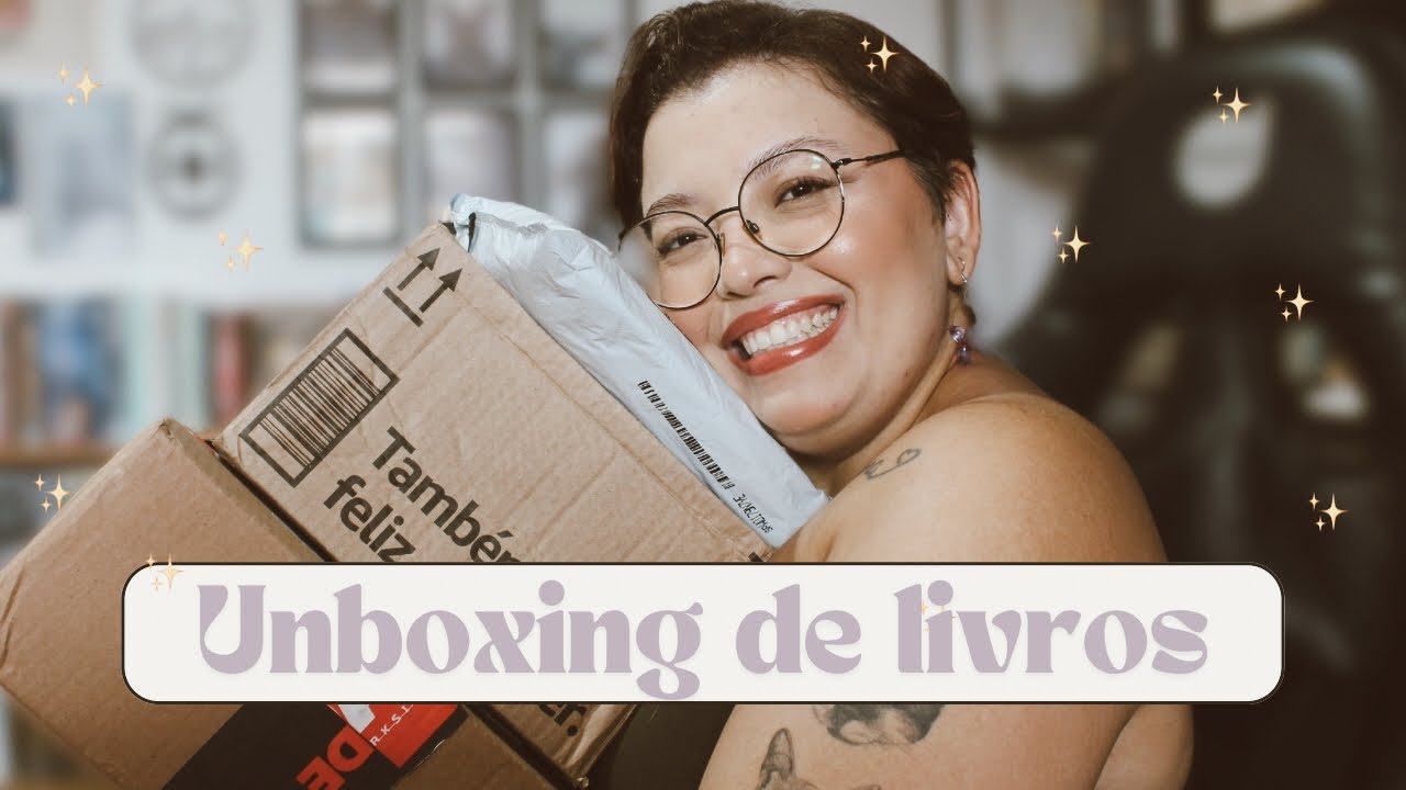 PRIMEIRO UNBOXING DE LIVROS EM 2025 🧚‍♀️🪻