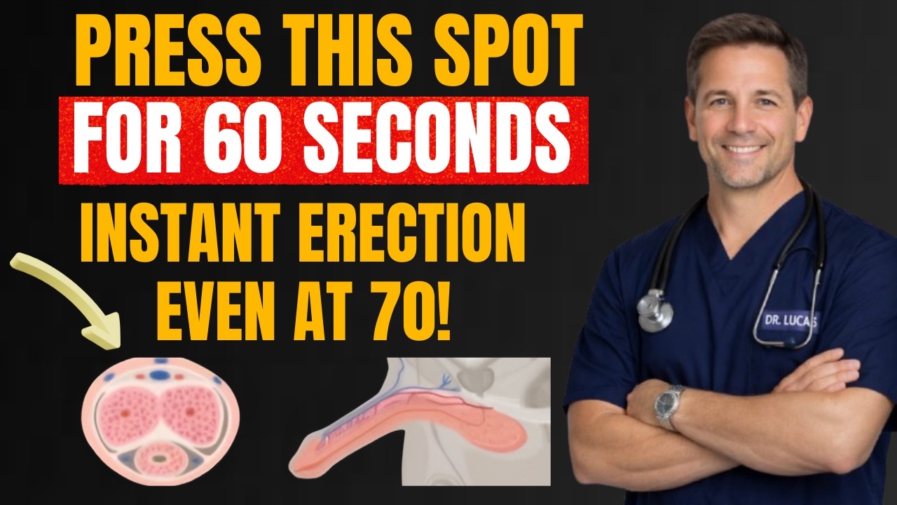 Older Men! Massage THIS Spot for 60 Seconds to Restore Potency | Dr. Lucas Brooks