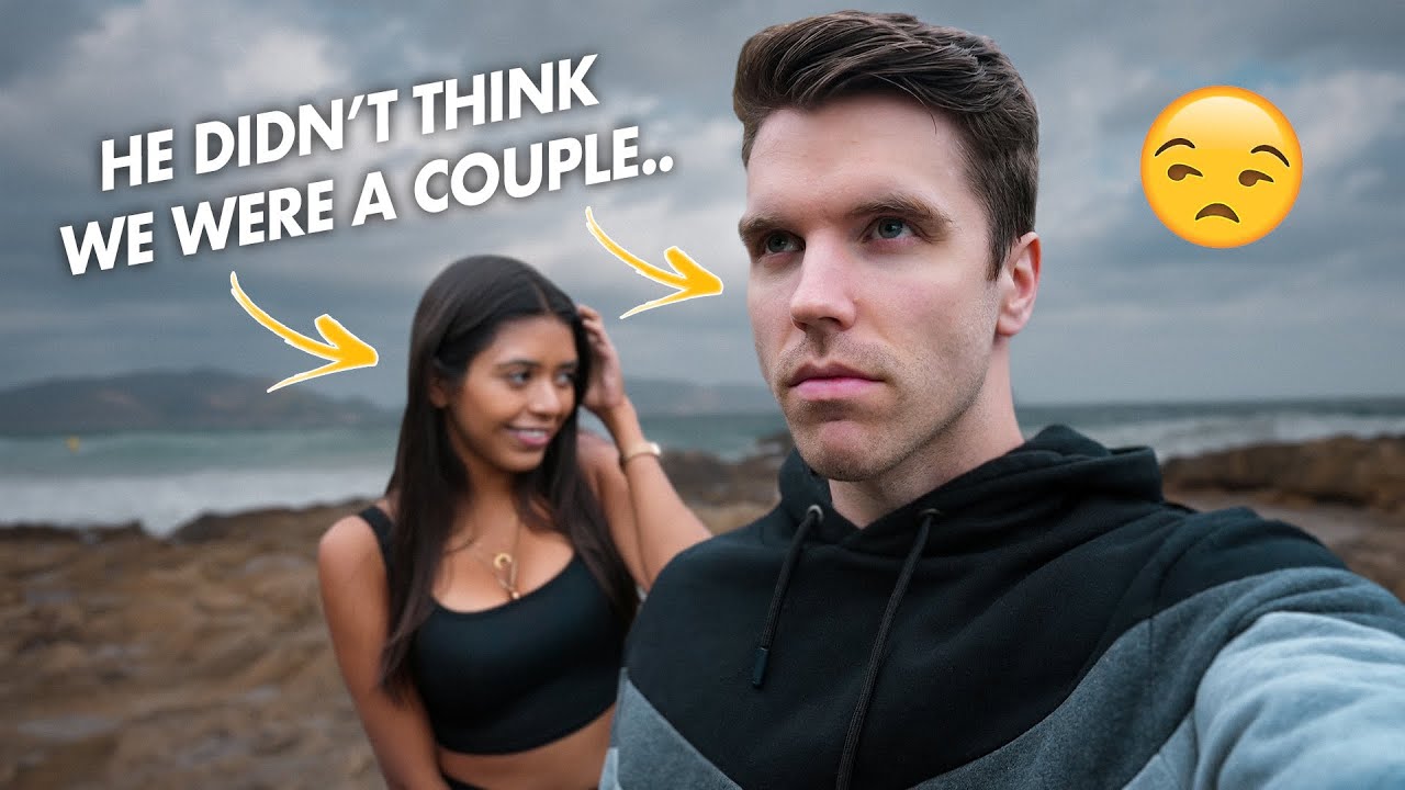 A SPANISH GUY FLIRTS WITH MY GIRLFRIEND IN FRONT OF ME...