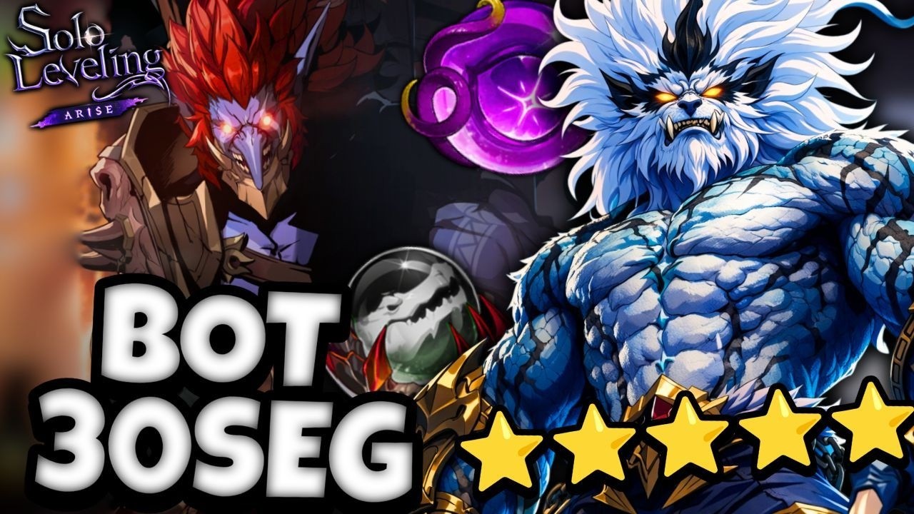 BOT DO HOBGOBLIN COM BAEK BOLO / HUNTER DARK  (TEMPORADA - SEASON 17) - SOLO LEVELING ARISE