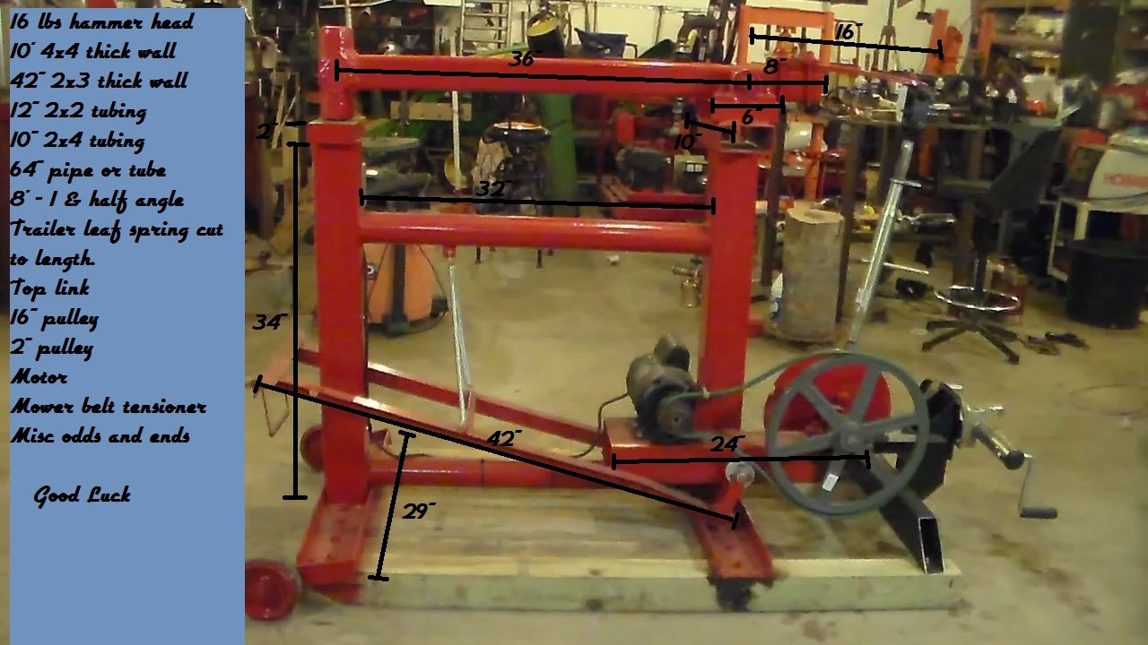 How To Build A Power Hammer