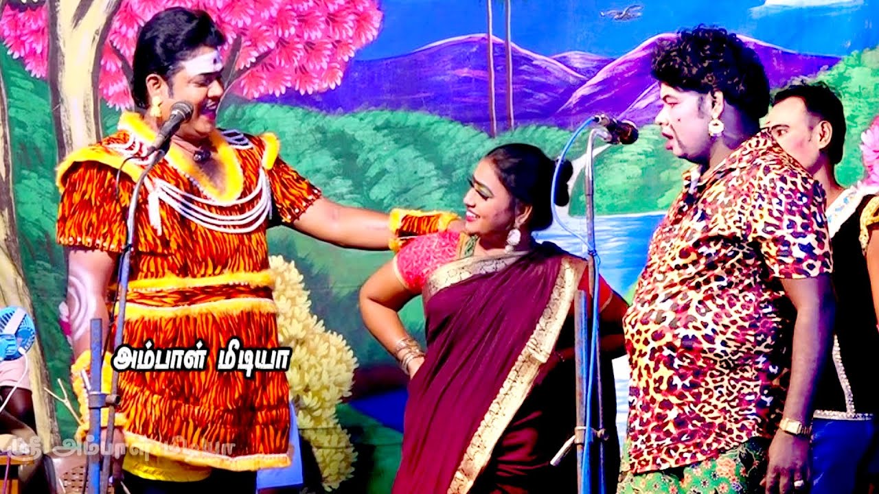 ஆர்.பி. ஹரிஹரன் வேடுவர் வள்ளி தோழி வீரத்தேவன் நந்தவனத்தில் சந்திக்கும் செய்தி அரசத்தூர்