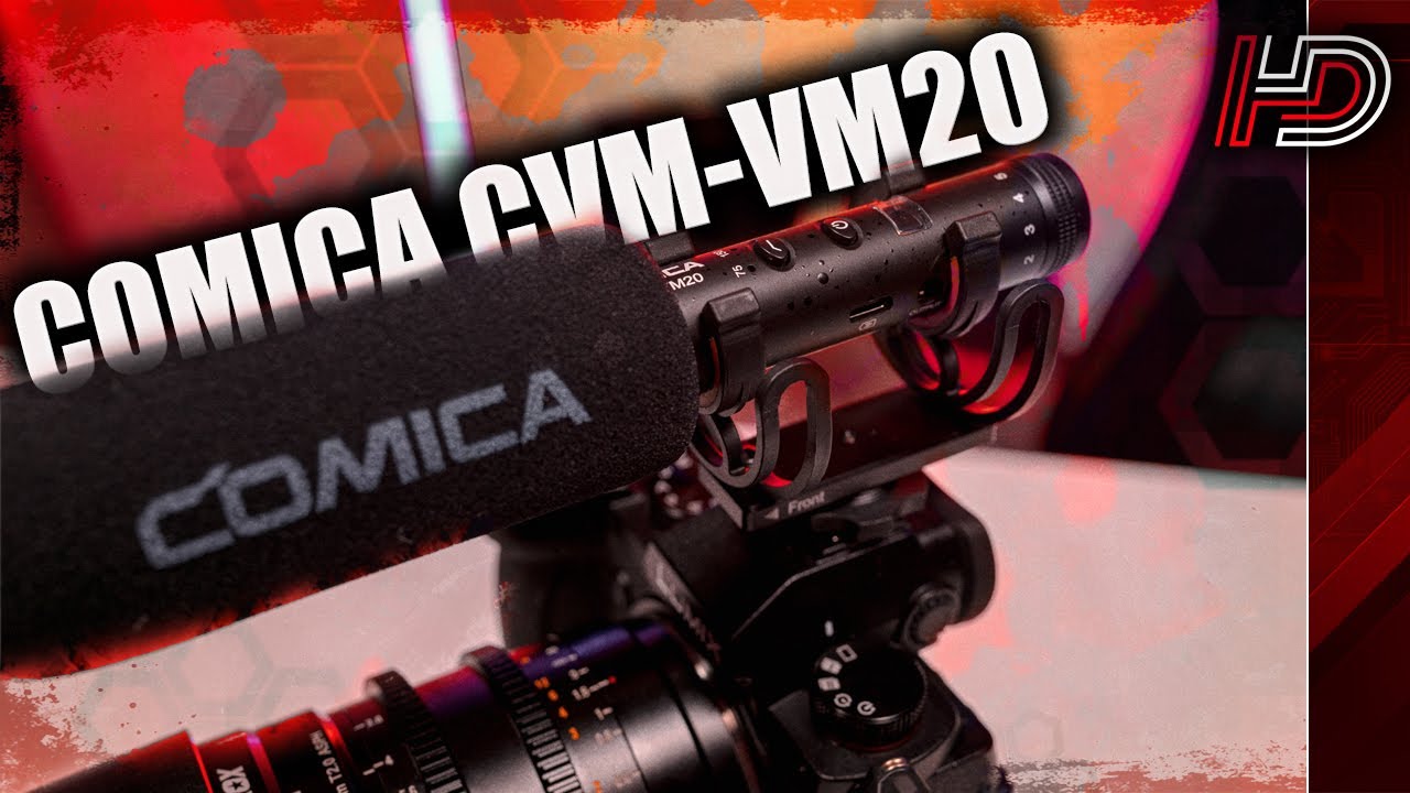 COMICA CVM-VM20 ON CAMERA SHOTGUN MICROPHONE!! (Audio Tests)