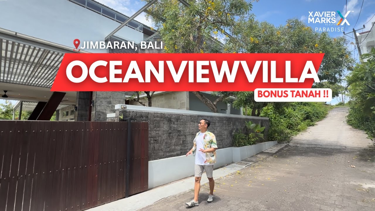 OCEAN VIEW VILLA JIMBARAN BONUS TANAH!!!