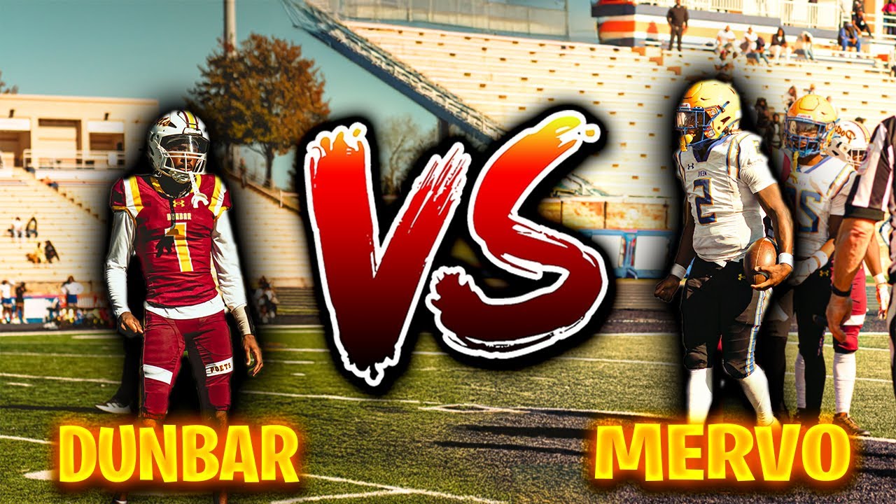 BIGGEST RIVAL GAME IN BALTIMORE | DUNBAR VS MERVO