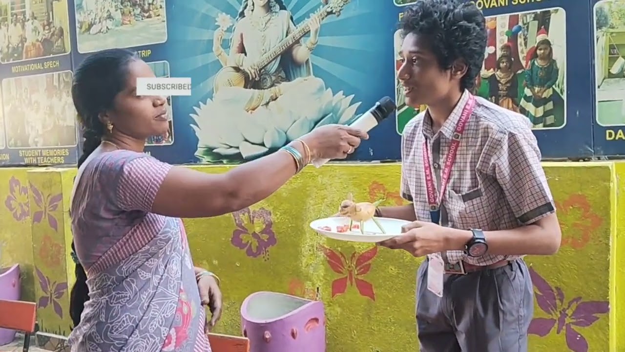 Fruits and vegetables carving activity for 8th class students 