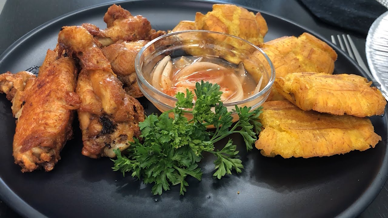 How to make Haitian style chicken wings (Zèl poul fri)