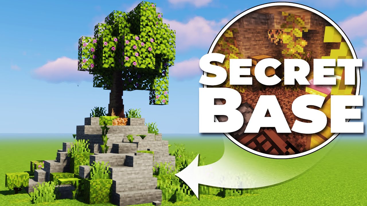 Secret Base bauen in Minecraft 1.17 🏠 Minecraft Geheime Basis bauen