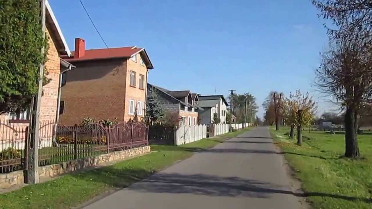 Borszewice-przez wieś.