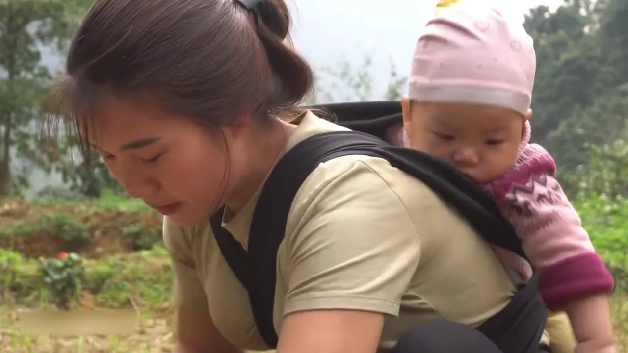 Single Mother Living in a Small Poor Village | Calm Rural Life & Daily Routine p2