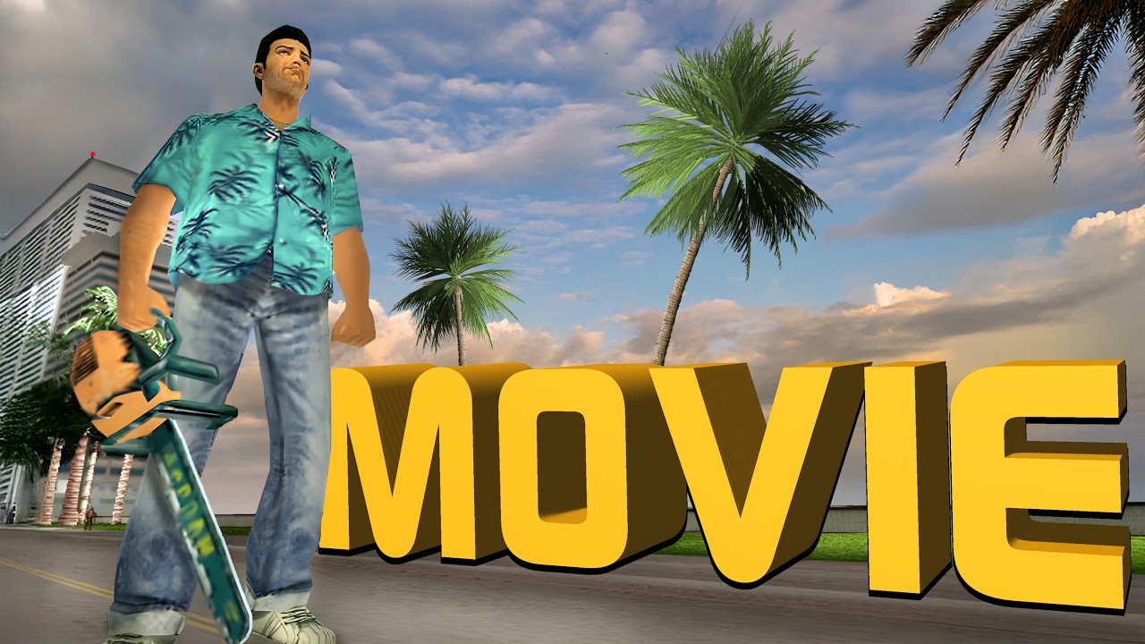 Beating GTA Vice City with Chainsaw. THE MOVIE !