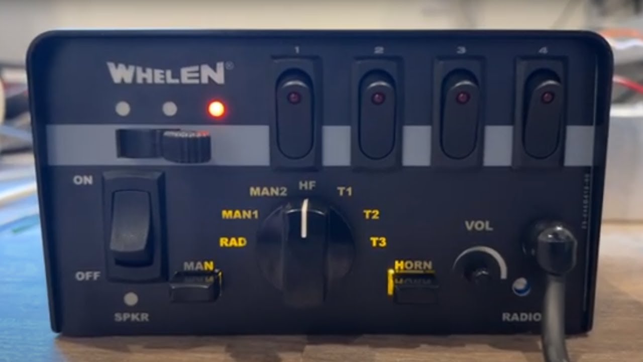 Whelen Epsilon Siren &mdash; полнотональная демонстрация